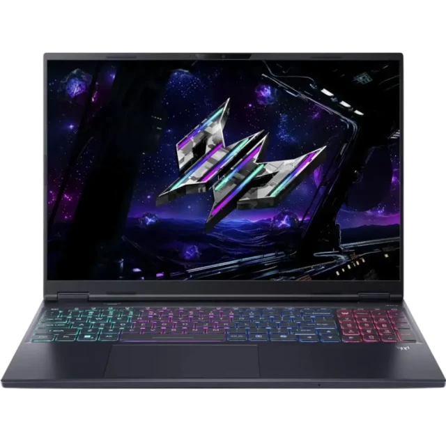 Ноутбук Acer Predator Helios Neo 16S PHN16S-71-98RF (Ultra 9 275HX/16" 2560x1600, OLED, 240Hz/32Gb/1Tb SSD/NVIDIA GeForce RTX 5070 Ti 12Gb/Wi-Fi 6E/Bluetooth/Win 11 Home) Black - фото